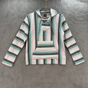 Original Senior Lopez Baja Hoodie Youth Large Pullover Vacation Mexico‎ Casual